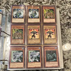 Konami Yu-Gi-Oh! TCG Binder Collection Elemental HERO Stratos Clayman Avian Lot - Image 5
