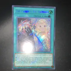 Yu-Gi-Oh! Konami The Fallen & the Virtuous CH01-EN019 1st Ed Spell Holo - Image 1