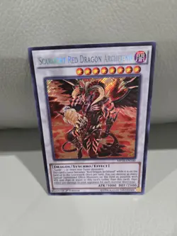 Yugioh Scarlight Red Dragon Archfiend MP16-EN140 Secret 2016 Mega Tins NM - Image 1