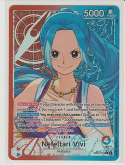 Nefeltari Vivi - Alternate Art Leader One Piece Card EB03-001 L* - Image 1