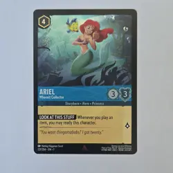 Disney Lorcana Foil Ariel - Whoseit Collector First Chapter 137/204 - Image 1