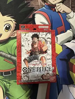 One Piece Card Game Super Prerelease Starter Deck 1: Straw Hat Crew Sealed - Image 1