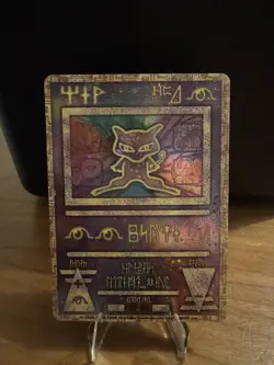 Vintage Pokemon Ancient Mew Card & Japanese Lugia Movie Program 1999 - Image 3
