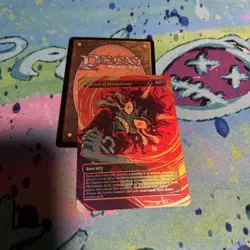 Wheel Of Misfortune Full Art Foil Play Test Mtg Card - Image 1