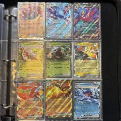 Pokemon Card Lot of 45 Binder Collection , V Max, EX, Holo, Trainer - Image 4
