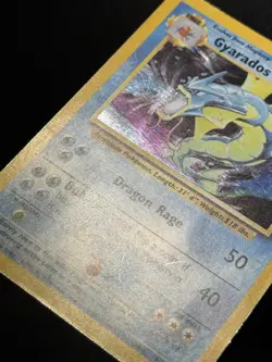 Gyarados 6/102 WOTC Base Set Rare Holo Unlimited Pokemon Card HP - Image 5
