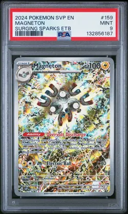 PSA 9 Magneton 159 Sv: Scarlet & Violet Promo Cards Holo - Image 1