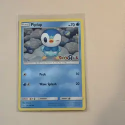 Piplup Holo Foil Exclusive Toys R Us Promo Card 32/156 Pokemon Brand New Mint - Image 1