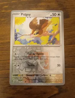 Pidgey 016/165 - Pokemon Card (League Promo 151) Scarlett & Violet - Image 1