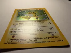 Pokemon Cards Raichu 14/102 Base Set Rare - Image 3