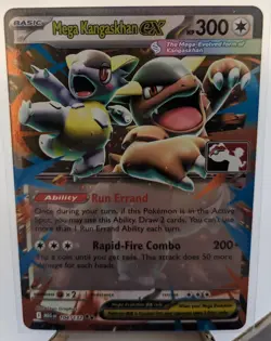 Mega Kangaskhan ex 104/132 Prize Pack Series Cards Holo - Image 1