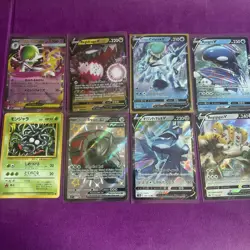 HOLO!!! Pokemon Card Lot 70+TCG Cards. V Star,EX,V, and more. with new deck box! - Image 1