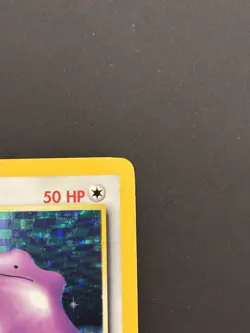 Ditto Fossil 3/62 Vintage 1999 WOTC Holo Rare Fossil Pokemon Card TCG Original - Image 5