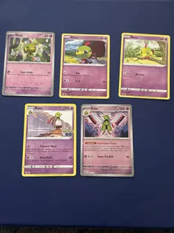 Natu & Xatu Collection Of 5 NM Cards From Various Sets Includes Reverse Holos - Image 1