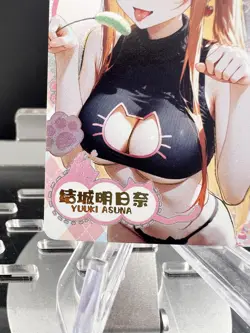 Yuuki Asuna CAT-03 Femme Fatale Goddess Story Anime Waifu Card - Image 4
