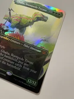 Ghalta, Stampede Tyrant (Borderless) The Lost Caverns of Ixalan Foil - Image 2