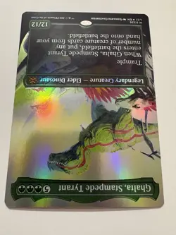 Ghalta, Stampede Tyrant (Borderless) The Lost Caverns of Ixalan Foil - Image 4