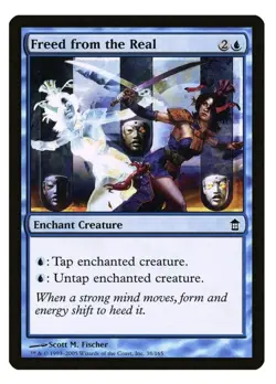 1x MTG Freed from the Real - Saviors of Kamigawa! NM Mint! - Image 1