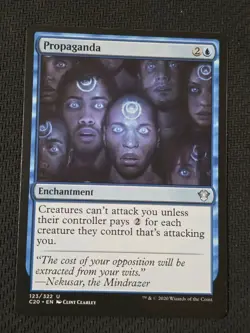 Magic The Gathering Commander 2020 "Propaganda" 123/322 UNCOMMON LP - Image 1