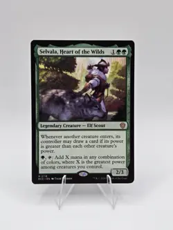 Selvala, Heart of the Wilds Commander: Lorwyn Eclipsed Regular Near Mint - Image 1