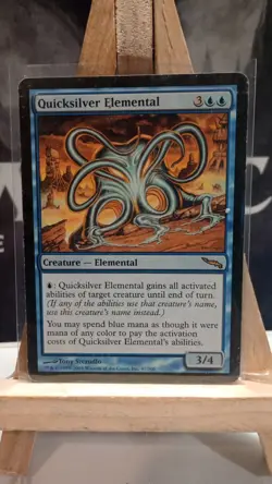 NM Quicksilver Elemental Mirrodin Mtg Magic the Gathering 2 - Image 1