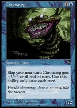 1x Chronatog Moderate Play MTG Magic - Kid Icarus - - Image 1