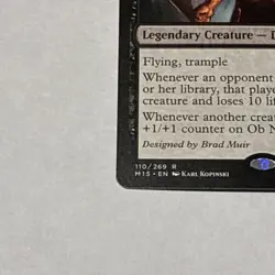 MTG Ob Nixilis, Unshackled - Magic 2014 #110 - Image 5