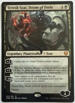 Tevesh Szat, Doom of Fools Commander Legends Regular - Image 1
