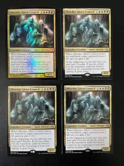 MTG- Obzedat, Ghost Council x4 (One is FOIL) - Image 1
