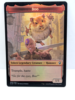 Boo Token - Commander Legends: Battle for Baldur's Gate - Token - Foil - CLB 009 - Image 1