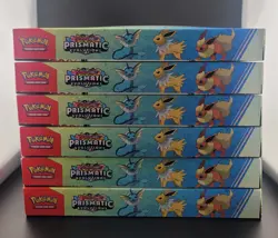 Lot of 6 Pokemon Prismatic Evolutions Poster Collection - Image 2