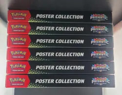 Lot of 6 Pokemon Prismatic Evolutions Poster Collection - Image 3