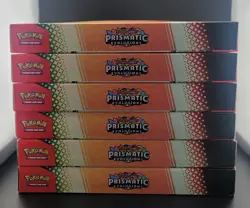 Lot of 6 Pokemon Prismatic Evolutions Poster Collection - Image 4