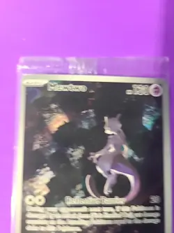 Mewtwo SVP052 Scarlet & Violet 151 Illustration Promo Pokemon Card SEALED - Image 2