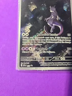 Mewtwo SVP052 Scarlet & Violet 151 Illustration Promo Pokemon Card SEALED - Image 5