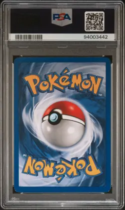 Pokemon TCG Pikachu Yellow cheeks Base Set 58/102 Unlimited PSA 8 - Image 2