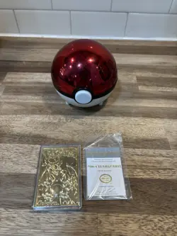 1999 Charizard Pokemon Trading Card 24K Gold Plated, Limited Edition Burger King - Image 3