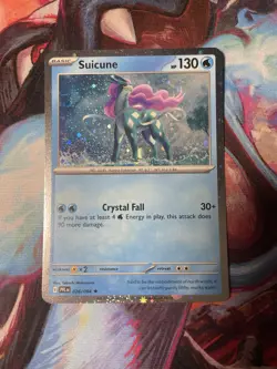 Suicune 026/094 Me02: SWIRL Phantasmal Flames Promo Cosmos Holo NM Pokemon 2025 - Image 1