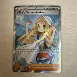 2025 Pokemon LILLIE'S DETERMINATION #169/132 Mega Evolution Ultra Rare Holo ENG - Image 1