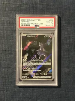 MEWTWO POKEMON SVP 052 2023 SCARLET&VIOLET PROMOS / 151 UPC - ENGLISH PSA 10 - Image 1