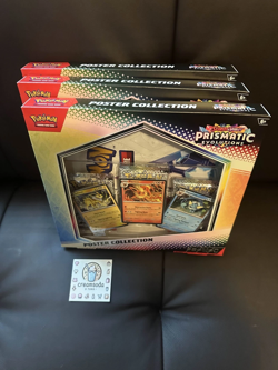 Pokemon Prismatic Evolutions Poster Collection Box Lot of 3 - Image 1