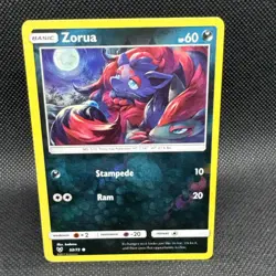 Pokemon Reverse Holo Zorua Shining Legends 52/73 - Near Mint - Image 1