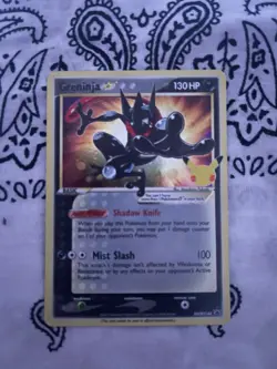Pokemon TCG Greninja Gold Star SWSH144 - Celebrations Black Star Promo - Sealed - Image 2