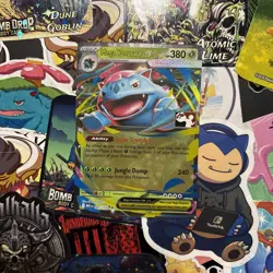 003/132 Mega Venusaur ex Prize Pack Stamped Series 8 Pokemon TCG Mega Evolution - Image 1