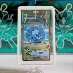 Pokemon Mew ex 232/091 Paldean Fates Special Illustration Rare TAG 10 Holo - Image 1