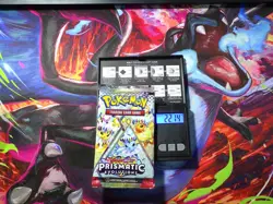HEAVY! GOD PACKUUU 22.14g Prismatic Evolutions Pokemon TCG Booster (SEALED) - Image 1