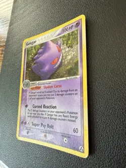 Pokemon Gengar 5/92 EX Legend Maker Holo Rare 100 HP Super Psy Bolt 2006 - Image 4