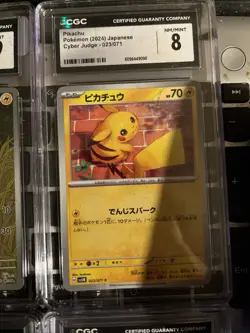 Pokemon 7 Cgc Slabs! *Hot* - Image 4