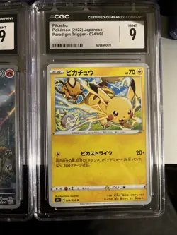 Pokemon 7 Cgc Slabs! *Hot* - Image 5