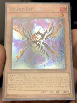 Yugioh Snake Eye Ash MP24-EN110 Prismatic Secret Rare 1st Ed NM/VLP w/Tracking - Image 5